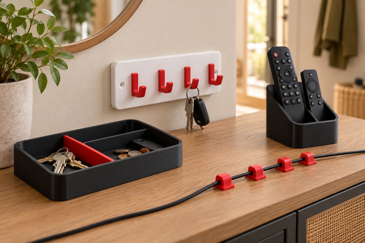 Objets et rangements personnalisés pour le quotidien
